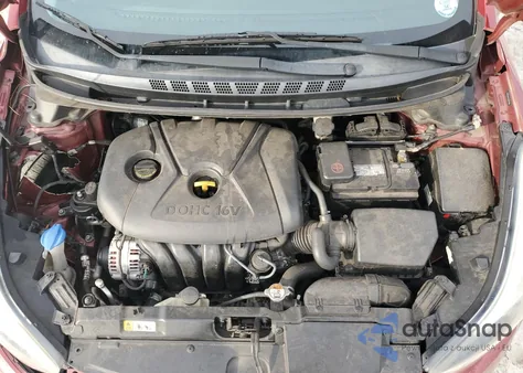 2016 Hyundai Elantra Se z USA, uszkodzony, nr VIN 5NPDH4AE5GH667865